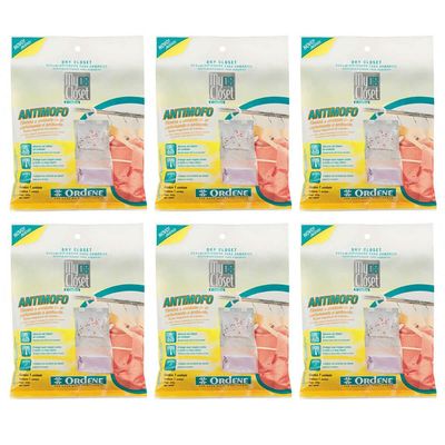 6 Anti-Mofos Desumidificador Para Armários com Gancho Lavanda My Closet
