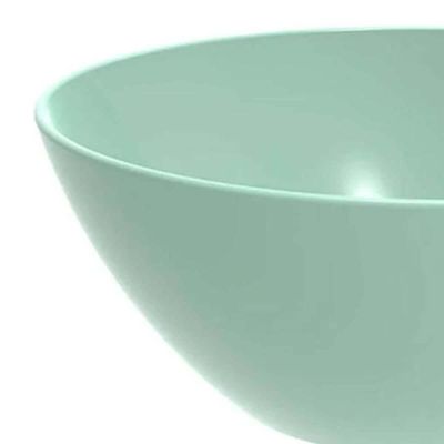 Kit 24 Tigelas Redondas 2,3L Travessa Verde Menta Servir Salada Sobremesa Crippa