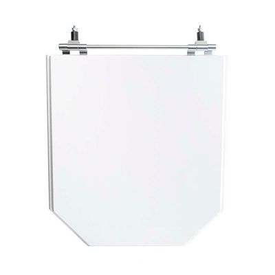 Tampa Vaso Sanitário Madeira Laqueada Atrium Branco Para Bacia Incepa