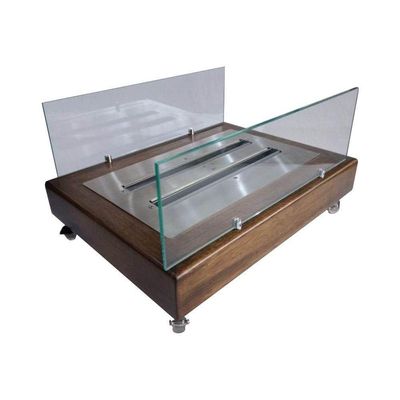 Lareira Ecológica a Álcool 92° com queimador Duplo de 40cm