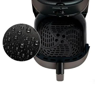 Fritadeira Air Fryer 6,2l Serie 1000 Philips Walita - Na130/00 Preto 110 Volts
