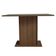 Mesa De Jantar Retangular Com Tampo De Vidro Rustic 5329 Madesa Rustic