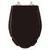 Tampa De Vaso Sanitário Victoria Preto Para Bacia Ideal Standard
