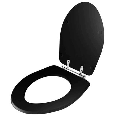 Tampa De Vaso Sanitário Victoria Preto Para Bacia Ideal Standard
