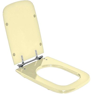 Tampa De Vaso Poliester Tivoli Bege Claro Para Bacia Ideal Standard