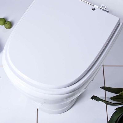 Tampa De Vaso Ezedra Branco Para Louça Ideal Standard
