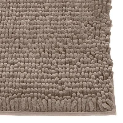 Tapete Buettner Microfibra Antiderrapante Chenille Ginko 60cmx90cm Areia