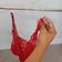 Kit 100 Cabides Expositores de Loja para Lingerie Encaixe para Alças Atacado Transparente