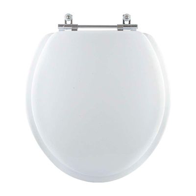 Tampa De Vaso Sanitário Almofadado Uni Branco Para Bacia Celite