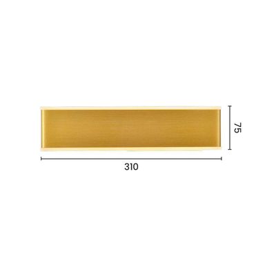 Arandela Sindora Dcb03232 Led Dourada Bivolt