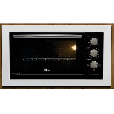 Forno Elétrico De Embutir Fit Line Branco 48L 220V Fischer