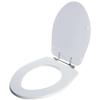 Tampa De Vaso Em Mdf Absolute Branco Para Bacia Ideal Standard