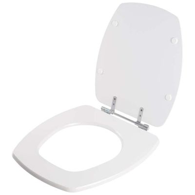 Tampa De Vaso Poliester Thema Branco Para Bacia Incepa