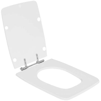 Tampa De Vaso Sanitario Malva Branco Para Bacia Mari