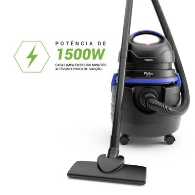Aspirador Multiuso Philco PAS80 Moderno Preto 110V