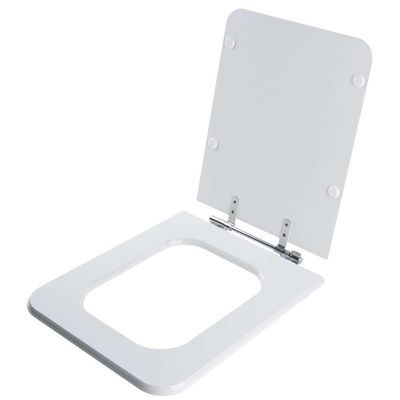 Tampa De Vaso Square Branco Para Bacia Incepa