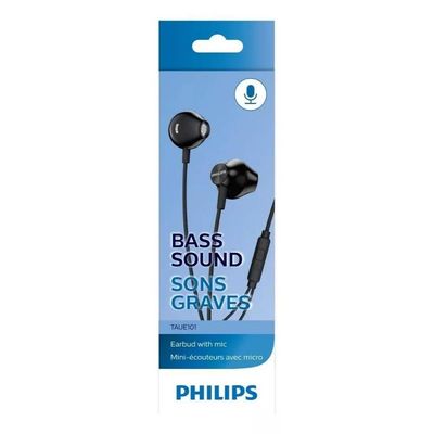 Fone De Ouvido Philips Intra Auricular Preto