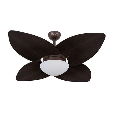 Ventilador De Teto Kovalski Café 4 Pás Tabaco 220V 220V