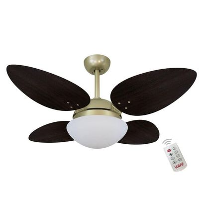 Ventilador Prince Iv Tabaco 220V E Controle Remoto 220V