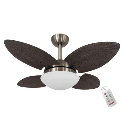 Ventilador Lil Prince Premium Tabaco 220V E Controle Remoto 220V