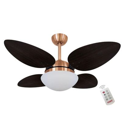 Ventilador Prince Iv Tabaco 127V E Controle Remoto 110V