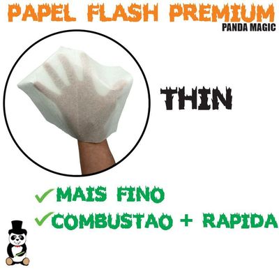 Papel Flash Premium Thin, Medium, Thick 20x25 - 10 Unidades Modelo Thin - Fino