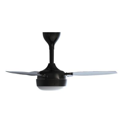 Ventilador De Teto Legacy Preto E Tabaco Inverter - Ventisol Bivolt
