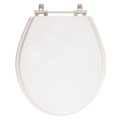 Tampa De Vaso Em Mdf Ravena Branco Para Bacia Deca