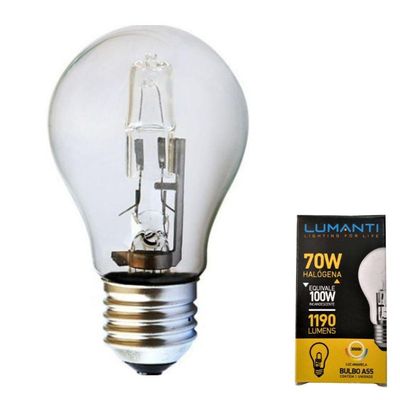 Lâmpada Halógena Lumanti - 70w - 2700k Luz Quente