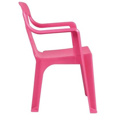 Cadeira Plástica Kids Mor - Rosa