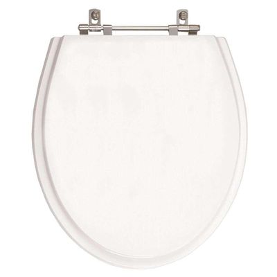 Tampa De Vaso Em Mdf Ritz Branco Para Bacia Deca