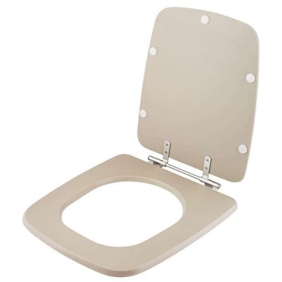 Tampa De Vaso Acrilico Boss Bege Fosco Matte Para Bacia Incepa 6lpf
