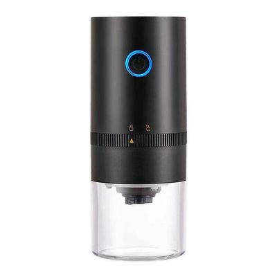 Moedor De Café Elétrico Portátil Automatico Recarregável Usb Preto Bivolt