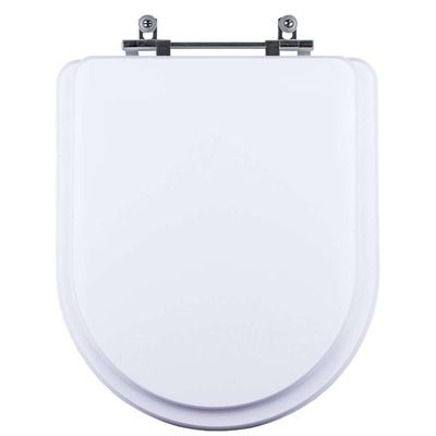 Tampa Vaso Sanitário Poliester Acrilico Belle Epoque Branco Para Bacia Deca