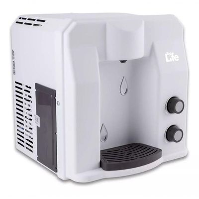 Filtro Super Água Alcalina Ph 9,5 Ionizada Gelada Flex He Top Life Branco 110V