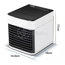 Ar Condicionado Portátil Arctic Air Cooler Umidificador Climatizador Luz Led 7 Cores Rgb