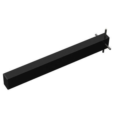 3 Suportes Pia Chumbar Bancada Mesa 40 Cm - Preto
