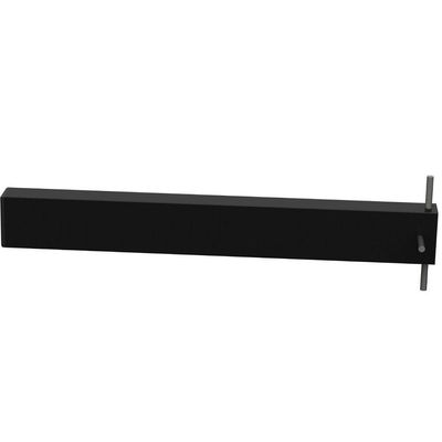2 Suportes Pia Chumbar Bancada Mesa 40 Cm - Preto