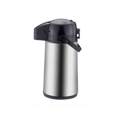 Garrafa Isotérmica 1000ml Em Inox Com Ampola De Vidro E Botão De Acionamento 1027 - Livon
