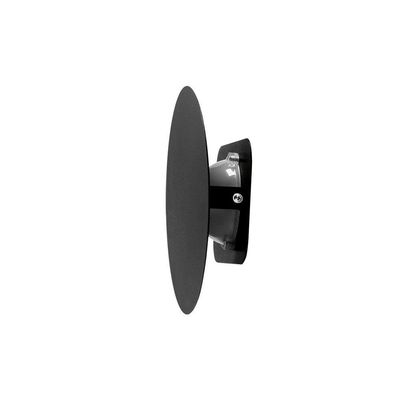Arandela / Plafon Taschibra Luna 210 Led Bivolt Preto 2700k Luz Amarela 04030034-18