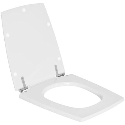 Tampa De Vaso Em Mdf Nuage Branco Para Bacia Incepa