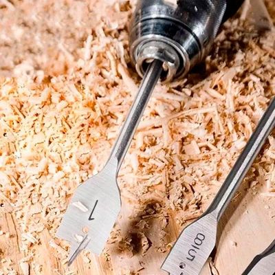 Jogo De Brocas Chatas Fbg Tools Madeira 6 Tamanhos