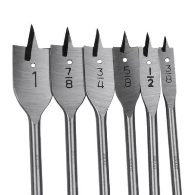Jogo De Brocas Chatas Fbg Tools Madeira 6 Tamanhos