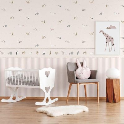 Papel De Parede Sambori Family 7004-3 - Rolo 10m X 0,53m