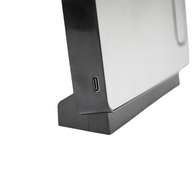 Relogio Alarme Led Espelhado Usb Com Projetor De Hora Preto
