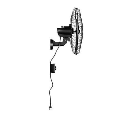 Ventilador De Parede Ventisol Oscilante 50cm Aço Preto Bivolt