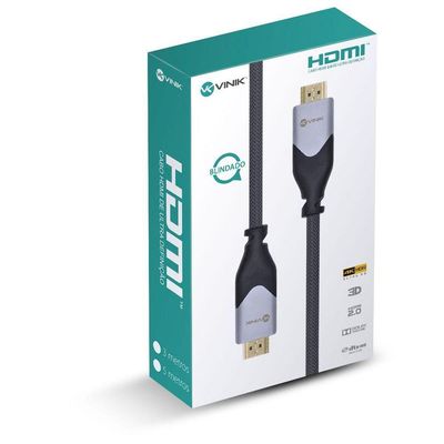 Cabo Hdmi 2.0 4k Blindado 5m H20b-5