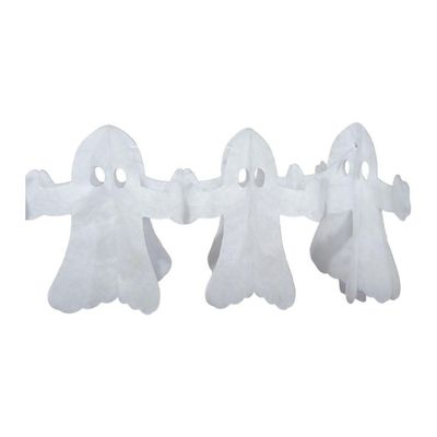 Guirlanda Bandeirola Fantasma De Papel Halloween