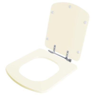 Tampa De Vaso Poliester Bali Bege Claro Para Bacia Incepa 6lpf