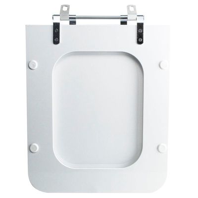 Tampa Vaso Sanitário Poliester Acrilico Square Branco Para Bacia Incepa
